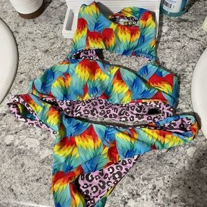 moana bikini penny parrot set